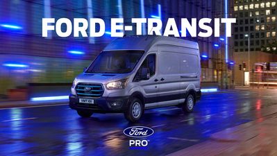 Promocje Samochody, motory i części samochodowe w Gdańsk | FORD E-TRANSIT de Ford | 16.04.2024 - 16.04.2025