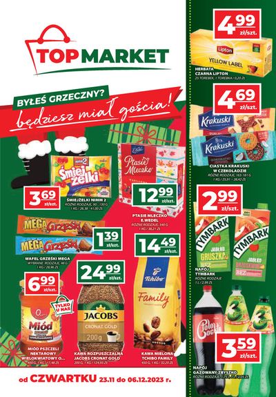 Promocje Supermarkety w Marki | Top Market gazetka  de Top Market | 23.11.2023 - 6.12.2023