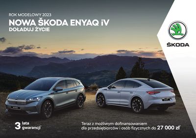 Katalog Škoda w: Łódź | Škoda Enyaq iV - Rok modelowy 2023 | 20.02.2023 - 20.02.2024