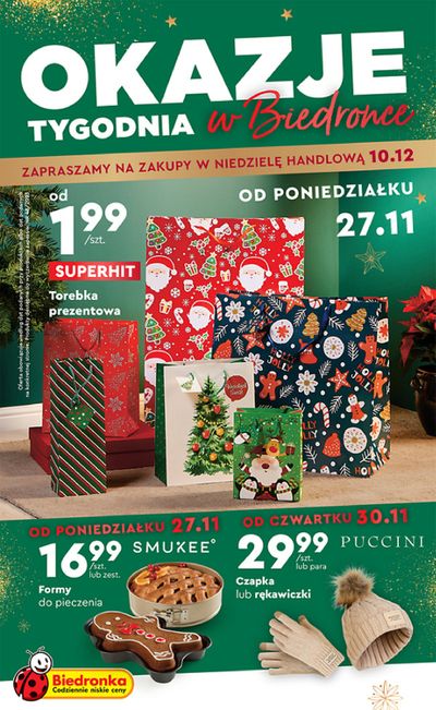 Katalog Biedronka w: Wrocław | Biedronka gazetka | 27.11.2023 - 10.12.2023