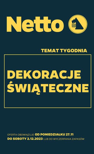 Katalog Netto w: Łódź | OD 27.11 DO 2.12.2023 | 27.11.2023 - 2.12.2023