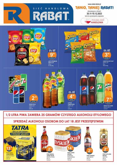 Promocje Supermarkety w Radom | Rabat gazetka do10.12 de Rabat | 30.11.2023 - 10.12.2023