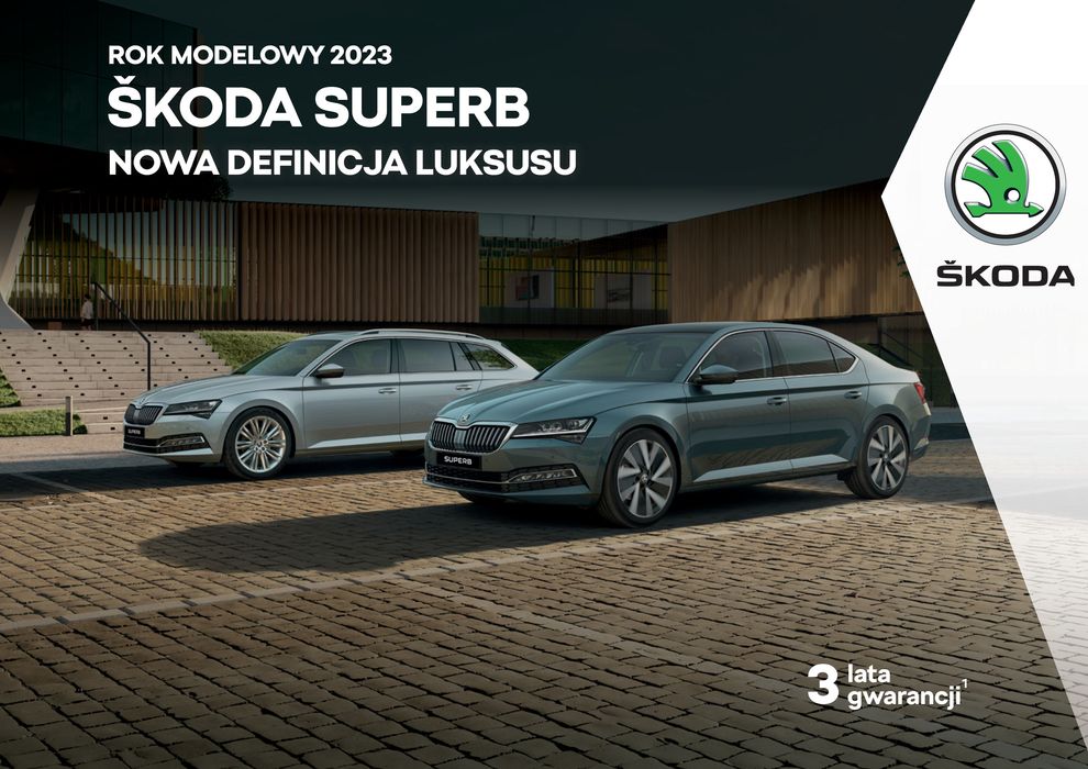 Katalog Škoda | Superb - Rok modelowy 2023 | 20.02.2023 - 20.02.2024