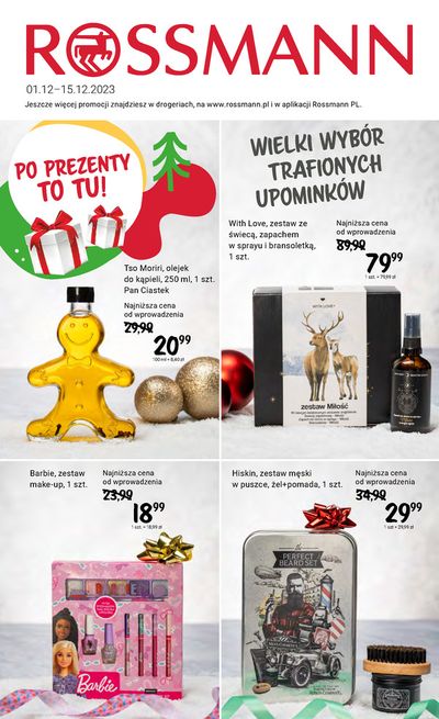 Promocje Perfumy i kosmetyki w Poznań | Rossmann gazetka 01.12–15.12.2023 de Rossmann | 1.12.2023 - 15.12.2023