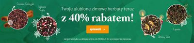 Promocje Restauracje i kawiarnie w Kraków | -20% de Czas na herbatę | 2.02.2024 - 31.03.2024