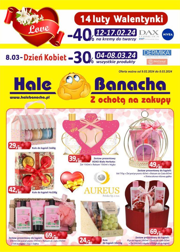 Katalog Hale Banacha | Zapraszamy na zakupy  | 14.02.2024 - 8.03.2024