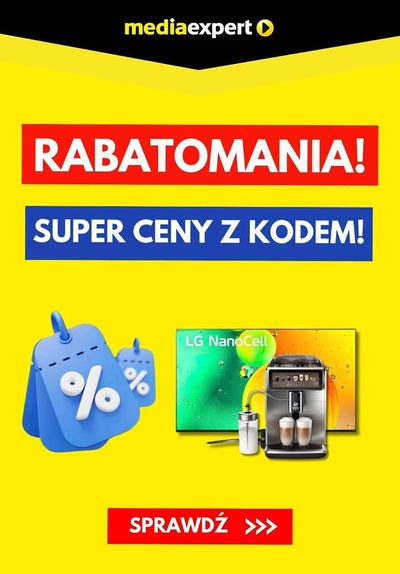 Promocje Elektronika i AGD w Kraków | Rabatomania ! Super ceny z kodem ! de Media Expert | 22.02.2024 - 5.03.2024