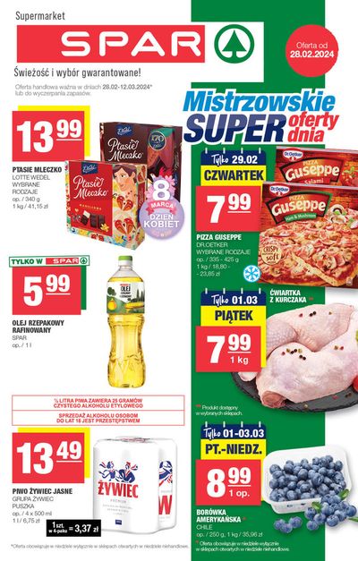 Katalog Spar | Super oferty dnia  | 28.02.2024 - 12.03.2024