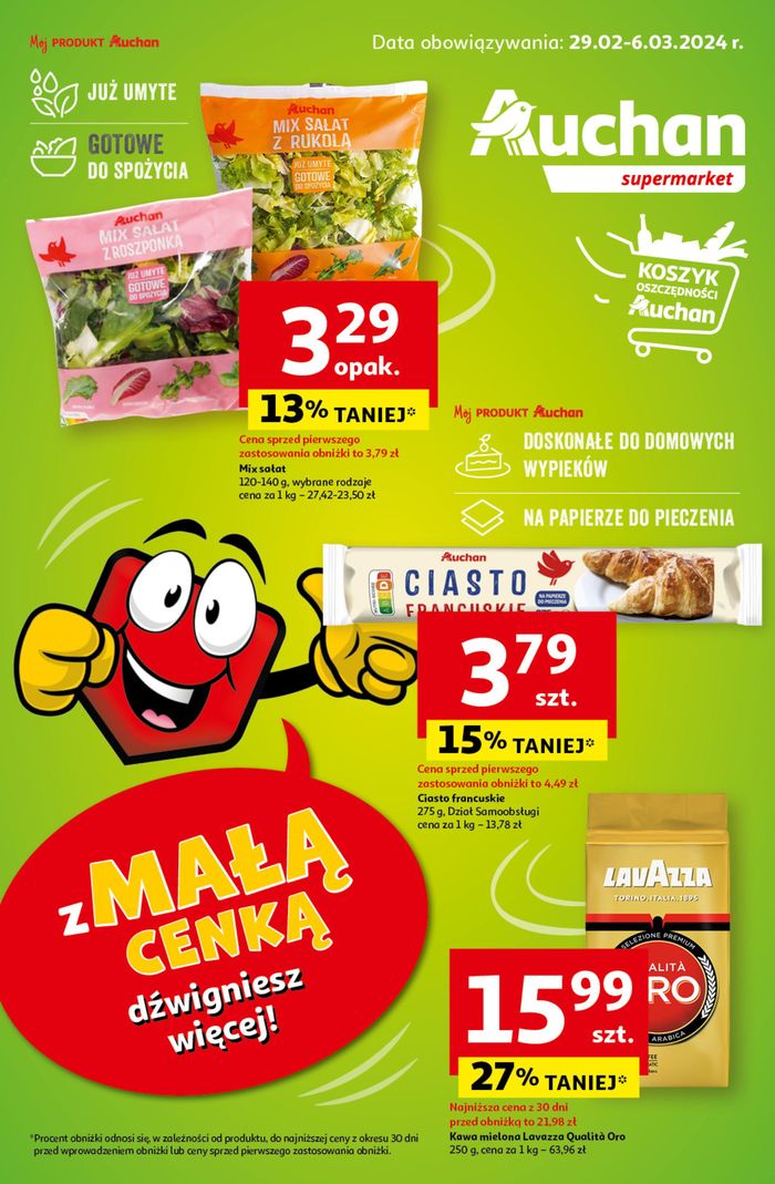Katalog Auchan w: Kraków | Auchan gazetka | 29.02.2024 - 6.03.2024