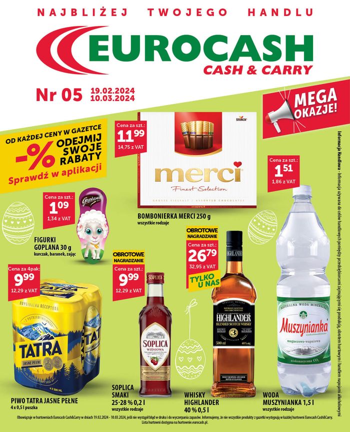 Katalog Eurocash w: Warszawa | Gazetka Cash&Carry | 19.02.2024 - 10.03.2024