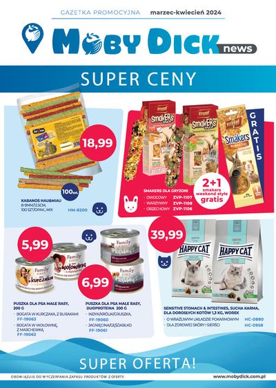 Promocje Supermarkety w Starogard Gdański | Moby Dick Gazetka Promocyjna de Moby Dick | 2.03.2024 - 31.03.2024