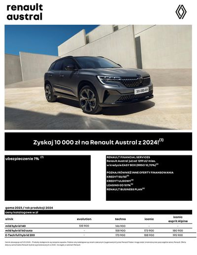 Katalog Renault w: Warszawa | Renault Austral 2024 | 6.03.2024 - 6.03.2025