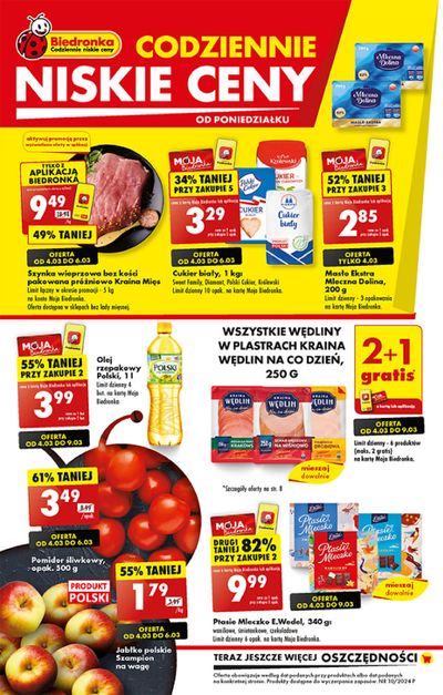 Promocje Supermarkety w Świecie | Niskie ceny . de Biedronka | 6.03.2024 - 20.03.2024