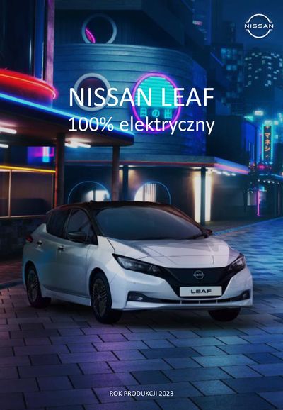 Promocje Samochody, motory i części samochodowe w Żywiec | LEAF elektryczny de Nissan | 7.03.2024 - 7.03.2025