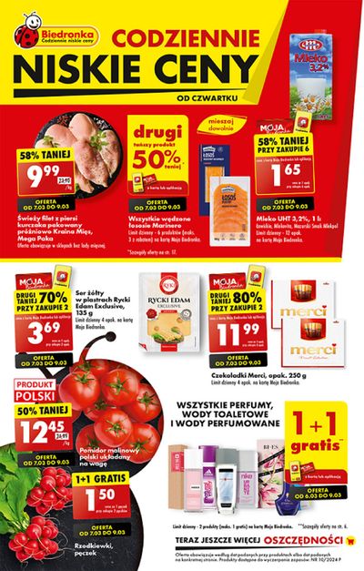 Promocje Supermarkety w Świecie | Codziennie niskie ceny  de Biedronka | 7.03.2024 - 21.03.2024