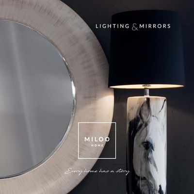 Promocje Dom i meble w Lublin | Lighting and Mirrors Catalog de Miloo | 8.03.2024 - 30.06.2024