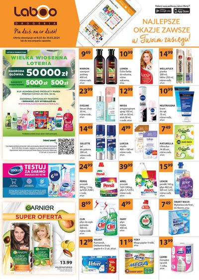 Promocje Perfumy i kosmetyki w Kluczbork | Drogerie Laboo gazetka. de Drogerie Laboo | 8.03.2024 - 30.03.2024