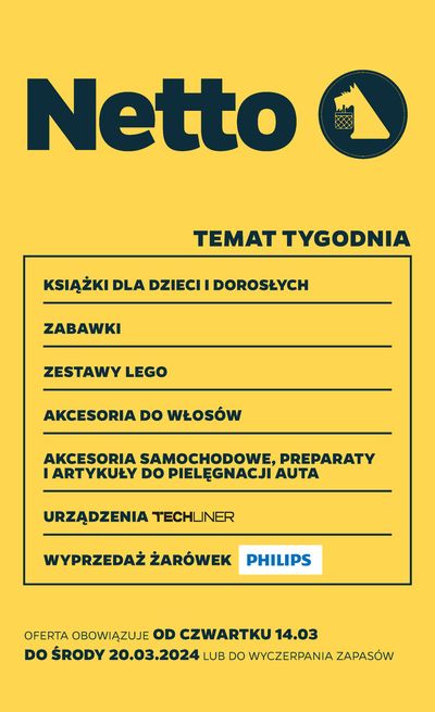 Katalog Netto w: Lubartów | Netto gazetka do 20.03  | 13.03.2024 - 20.03.2024