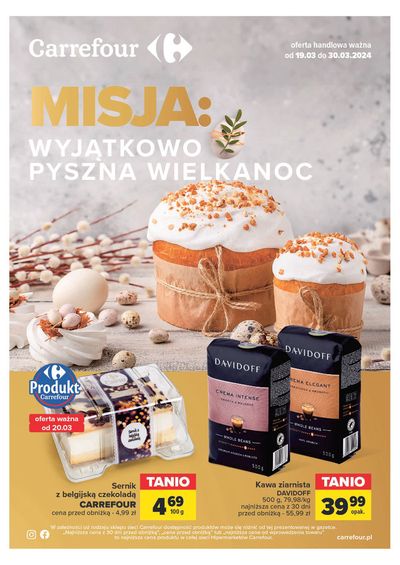 Promocje Supermarkety w Wrocław | Gazetka Pyszna Wielkanoc de Carrefour Market | 18.03.2024 - 30.03.2024