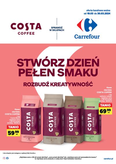 Promocje Supermarkety w Kraków | Gazetka Dzie&#324; pe&#322;en smaku de Carrefour | 18.03.2024 - 30.03.2024