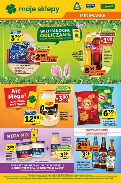 Promocje Supermarkety w Kielce | abc Gazetka Minimarket de abc | 21.03.2024 - 2.04.2024