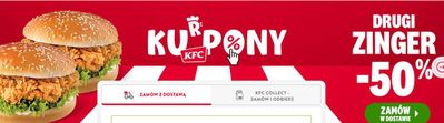 Promocje Restauracje i kawiarnie w Świebodzice | -50% de KFC | 21.03.2024 - 30.03.2024