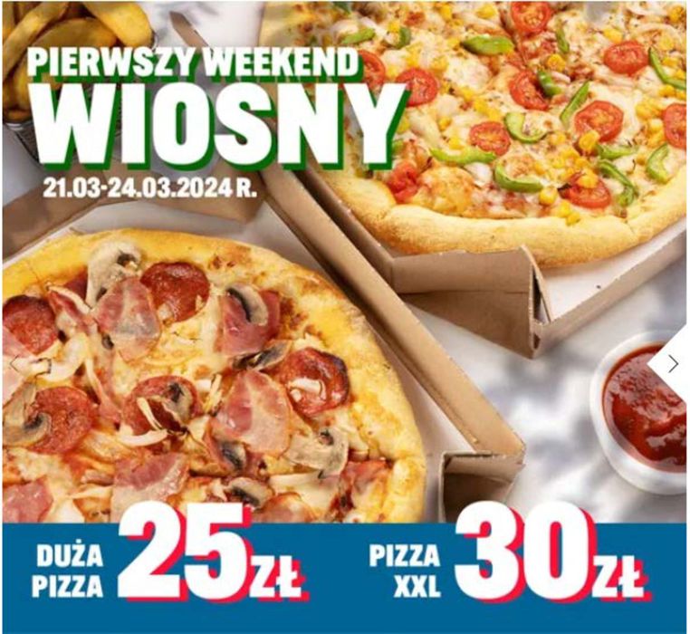 Katalog Domino's Pizza w: Warszawa | Oferta do 24 .03 .2024  | 21.03.2024 - 28.03.2024