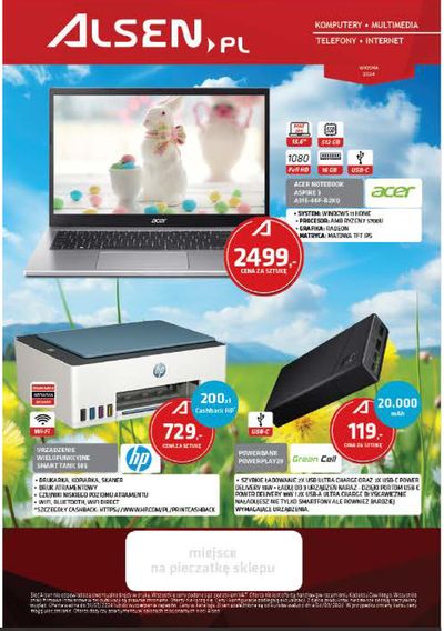 Promocje Elektronika i AGD w Ząbki | Wiosna 2024  de Alsen.pl | 21.03.2024 - 31.05.2024