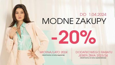 Promocje Ubrania, buty i akcesoria w Toruń | - 20%  de Caterina | 21.03.2024 - 1.04.2024