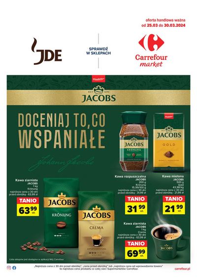 Promocje Supermarkety w Warszawa | Gazetka od 25.03 do 30.03  de Carrefour Express | 24.03.2024 - 30.03.2024