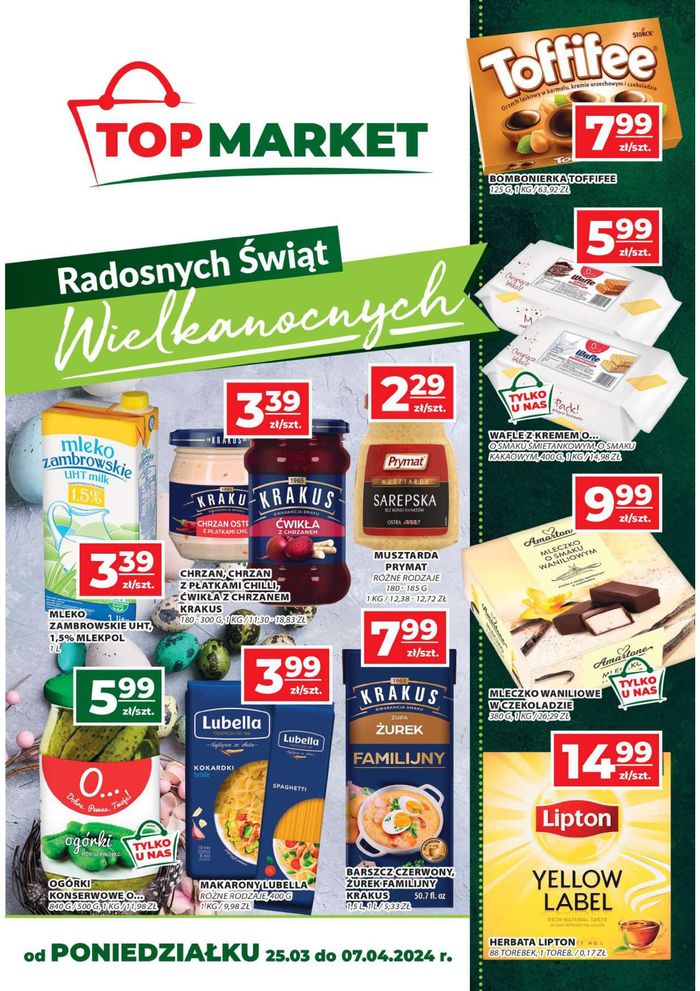 Katalog Polska Grupa Supermarketów w: Gdańsk | Gazetka obowiązuje w dniach 25.03.2024 – 07.04.2024 . | 25.03.2024 - 7.04.2024