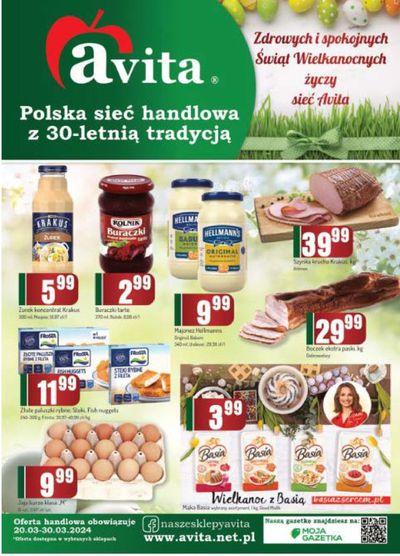 Promocje Supermarkety w Kraków | Oferta do 30.03.2024  de Avita | 26.03.2024 - 30.03.2024