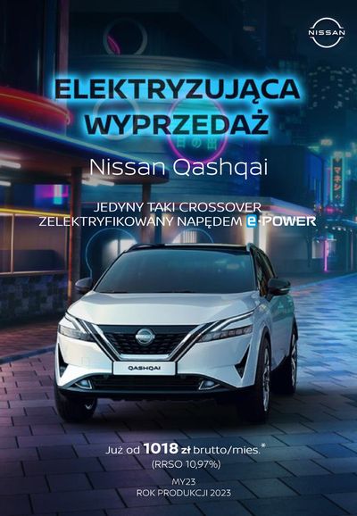 Promocje Samochody, motory i części samochodowe w Rzeszów | Qashqai de Nissan | 27.03.2024 - 27.03.2025