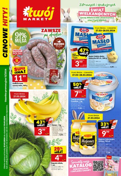 Promocje Supermarkety w Toruń | Cenowe hity !  de Twój Market | 27.03.2024 - 31.03.2024