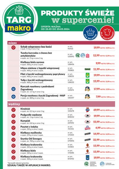 Promocje Supermarkety w Czerwieńsk | Makro gazetka de Makro | 27.03.2024 - 10.04.2024