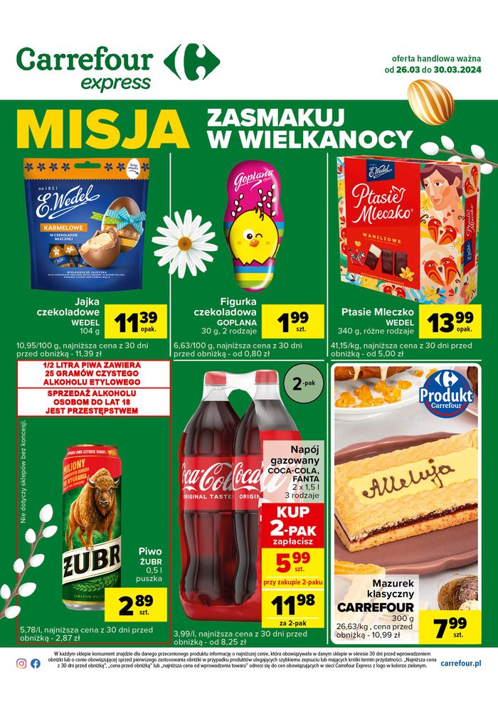 Katalog Carrefour Express w: Mińsk Mazowiecki | Gazetka Express | 25.03.2024 - 30.03.2024