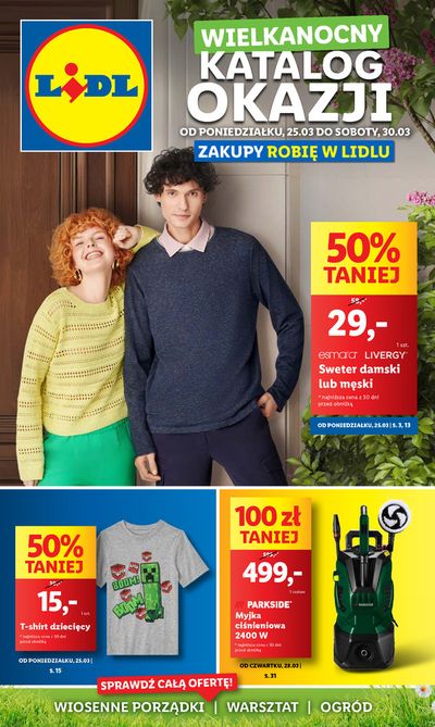 Promocje Supermarkety w Polkowice | OFERTA WAŻNA OD 25.03 de Lidl | 18.03.2024 - 6.04.2024