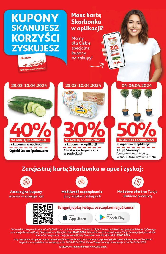 Katalog Auchan w: Kraków | Kupony w aplikacji 28.03-10.04.2024 | 28.03.2024 - 10.04.2024