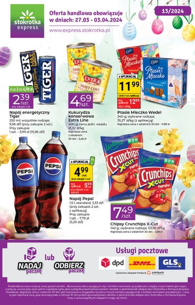 Promocje Supermarkety w Reda | Stokrotka gazetka de Stokrotka | 27.03.2024 - 3.04.2024