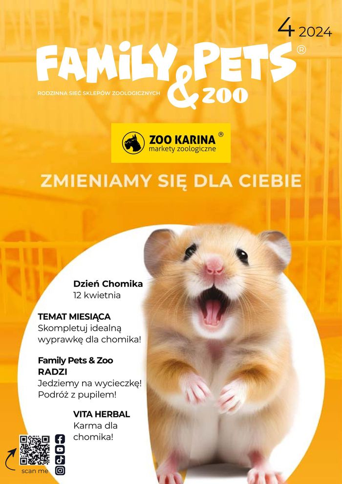 Katalog Zoo Karina w: Tczew | Magazyn Family Pets & ZOO 04/24 | 4.04.2024 - 18.04.2024