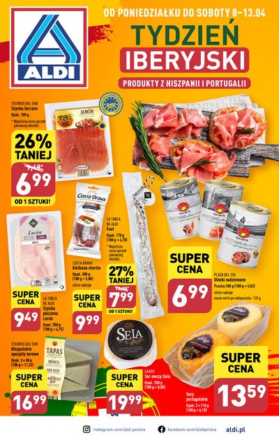 Promocje Supermarkety w Gdynia | Super cena do 13.04  de Aldi | 4.04.2024 - 18.04.2024