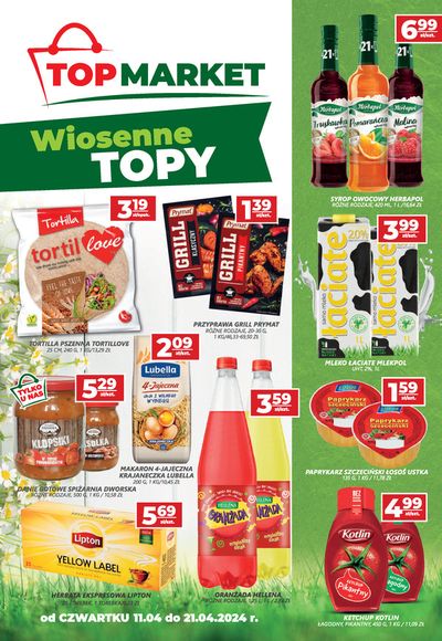 Promocje Supermarkety w Gdynia | Wiosenne topy  de Top Market | 8.04.2024 - 22.04.2024