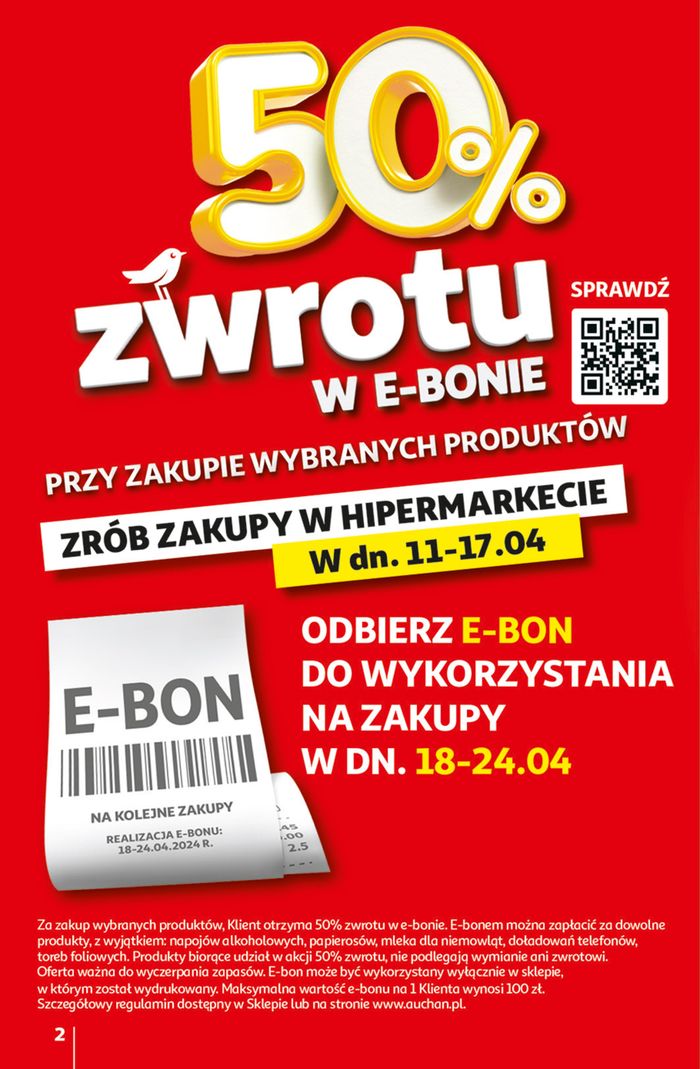 Katalog Auchan w: Szczecin | Aktywność na świeżym powietrzu! | 11.04.2024 - 17.04.2024