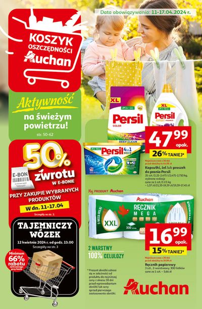 Katalog Auchan w: Częstochowa | Aktywność na świeżym powietrzu! | 11.04.2024 - 17.04.2024