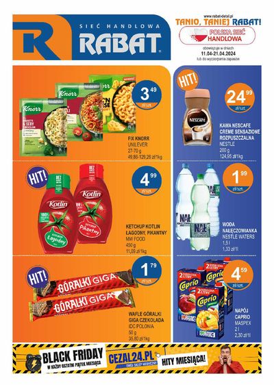 Promocje Supermarkety w Świecie | Oferta do 24.04 de Rabat | 11.04.2024 - 25.04.2024