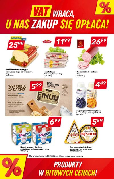 Promocje Supermarkety w Poznań | Produkty w hitowych cenach  de Lewiatan | 11.04.2024 - 25.04.2024