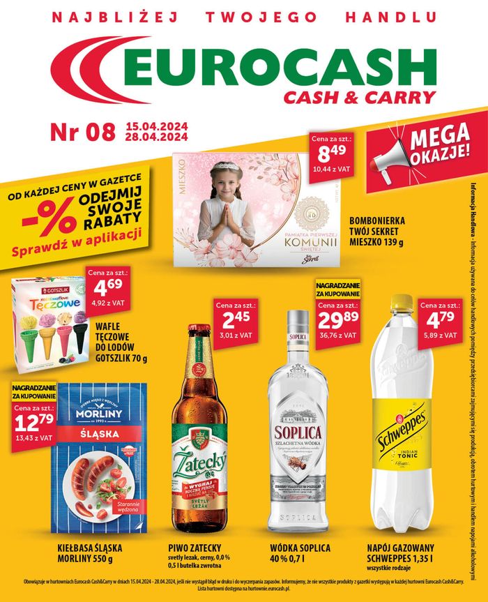Katalog Eurocash w: Bolesławiec | Gazetka Cash&Carry | 15.04.2024 - 28.04.2024