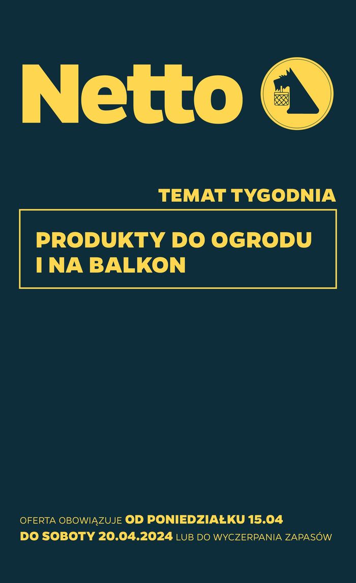 Katalog Netto w: Łódź | Netto gazetka | 14.04.2024 - 20.04.2024