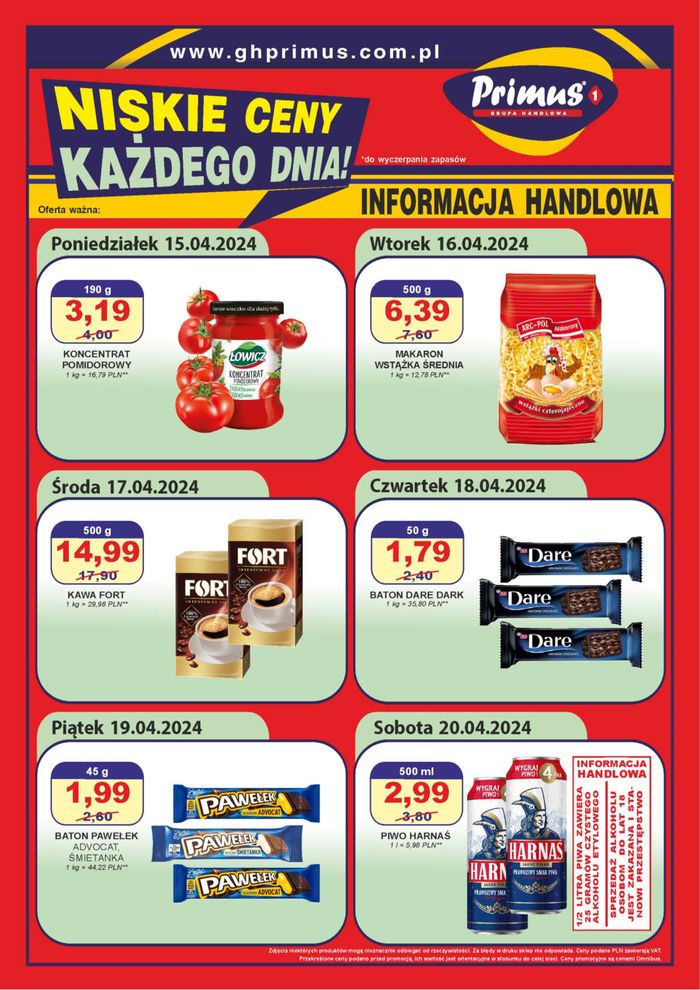 Katalog Primus w: Ksawerów | Nizkie ceny kazdego dnia  | 15.04.2024 - 29.04.2024