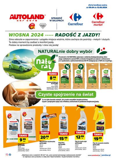 Katalog Carrefour w: Ruda Śląska | Gazetka Rado&#347;&#263; z jazdy ! | 8.04.2024 - 12.05.2024